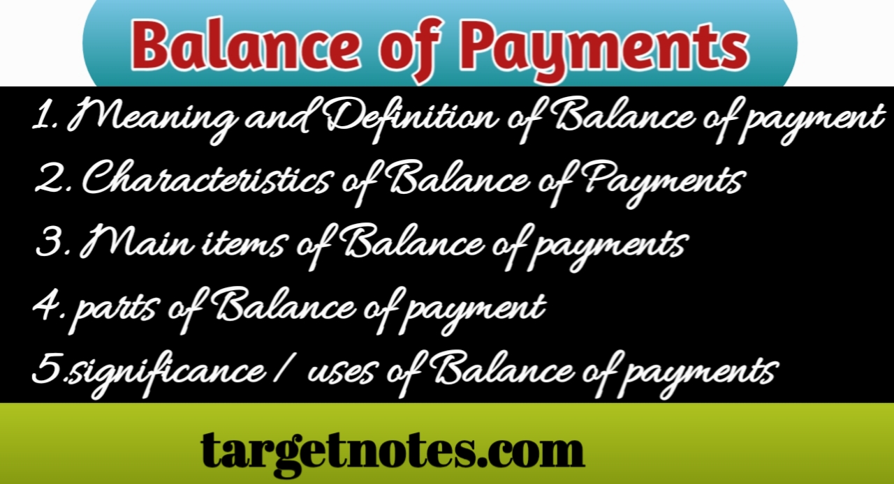 Balance Of Payments Meaning Definitions Characteristics And Uses