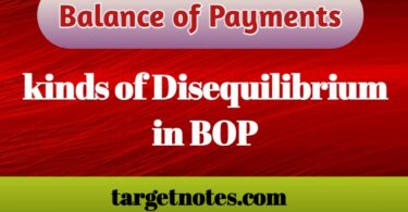 Kinds of Disequilibrium in BOP