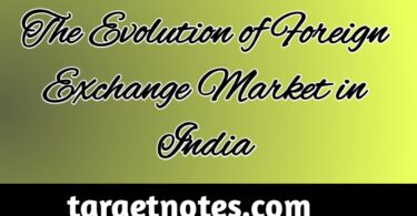 The evolution of foreign exchange market in India