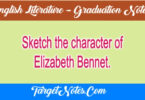 Sketch the character of Elizabeth Bennet.