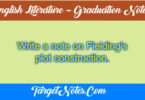 Write a note on Fielding's plot construction.