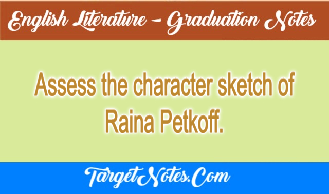 what is a character sketch essay