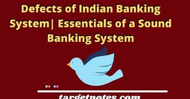 Defects of Indian Banking System| Essentials of a Sound Banking System