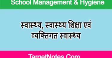 स्वास्थ्य, स्वास्थ्य शिक्षा एवं व्यक्तिगत स्वास्थ्य