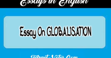 Essay On GLOBALISATION