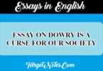 ESSAY ON DOWRY IS A CURSE FOR OUR SOCIETY