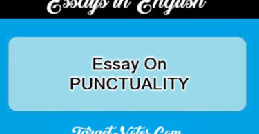 Essay On PUNCTUALITY