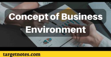 Concept of Business Environment