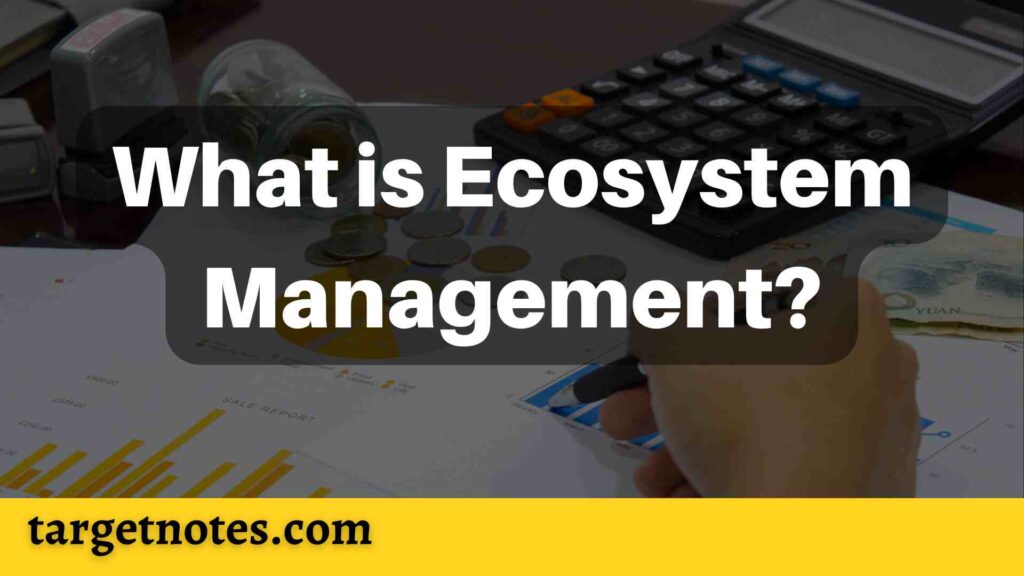 What is Ecosystem Management?