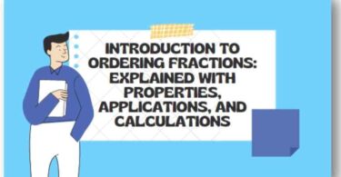 Introduction to Ordering fractions: Explained with properties, Applications, and calculations