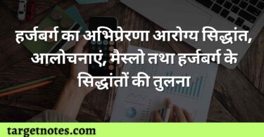 हर्जबर्ग का अभिप्रेरणा आरोग्य सिद्धांत, आलोचनाएं, मैस्लो तथा हर्जबर्ग के सिद्धांतों की तुलना