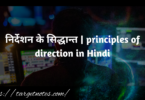 निर्देशन के सिद्धान्त | principles of direction in Hindi